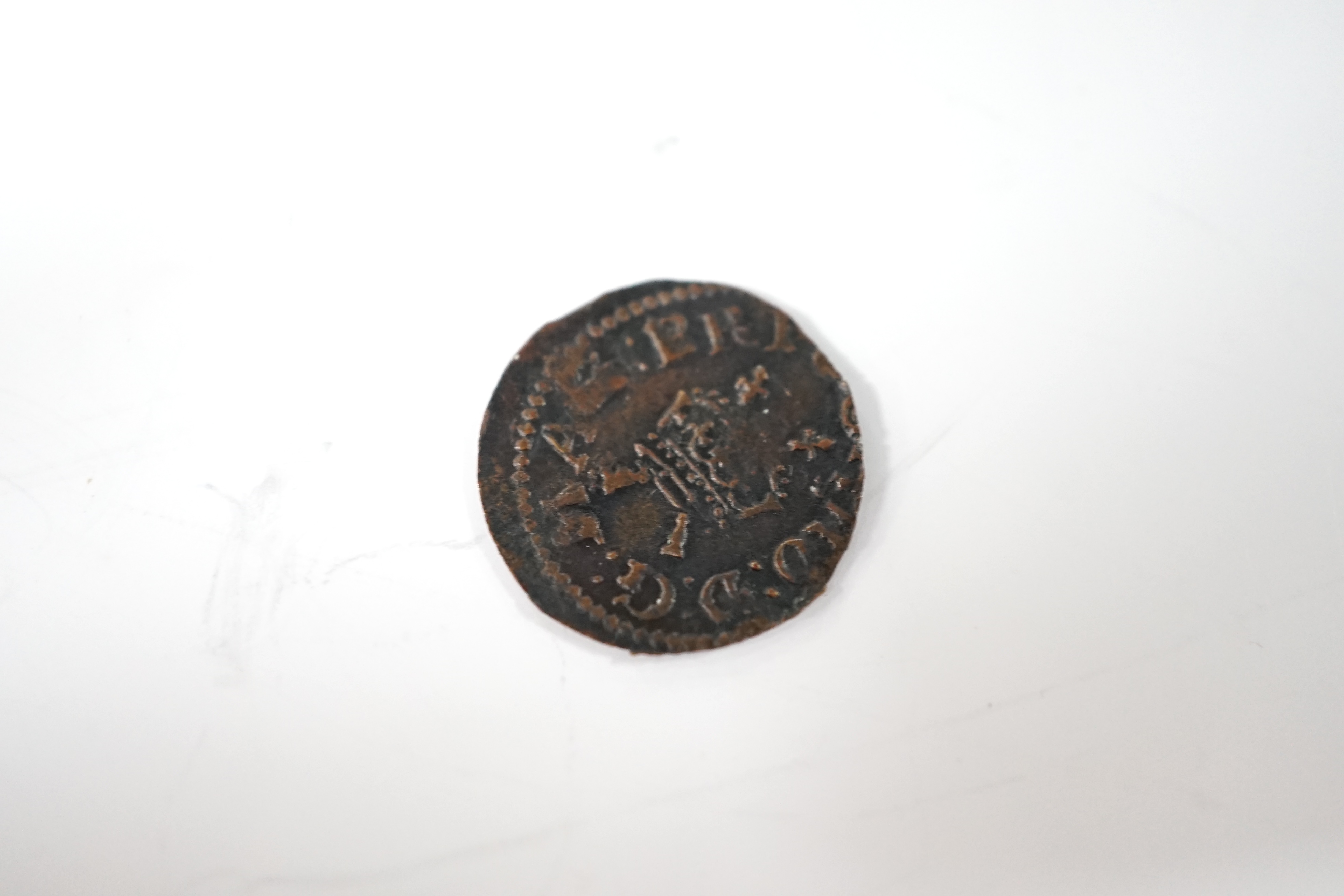 British copper and bronze coins, Charles I to George VI